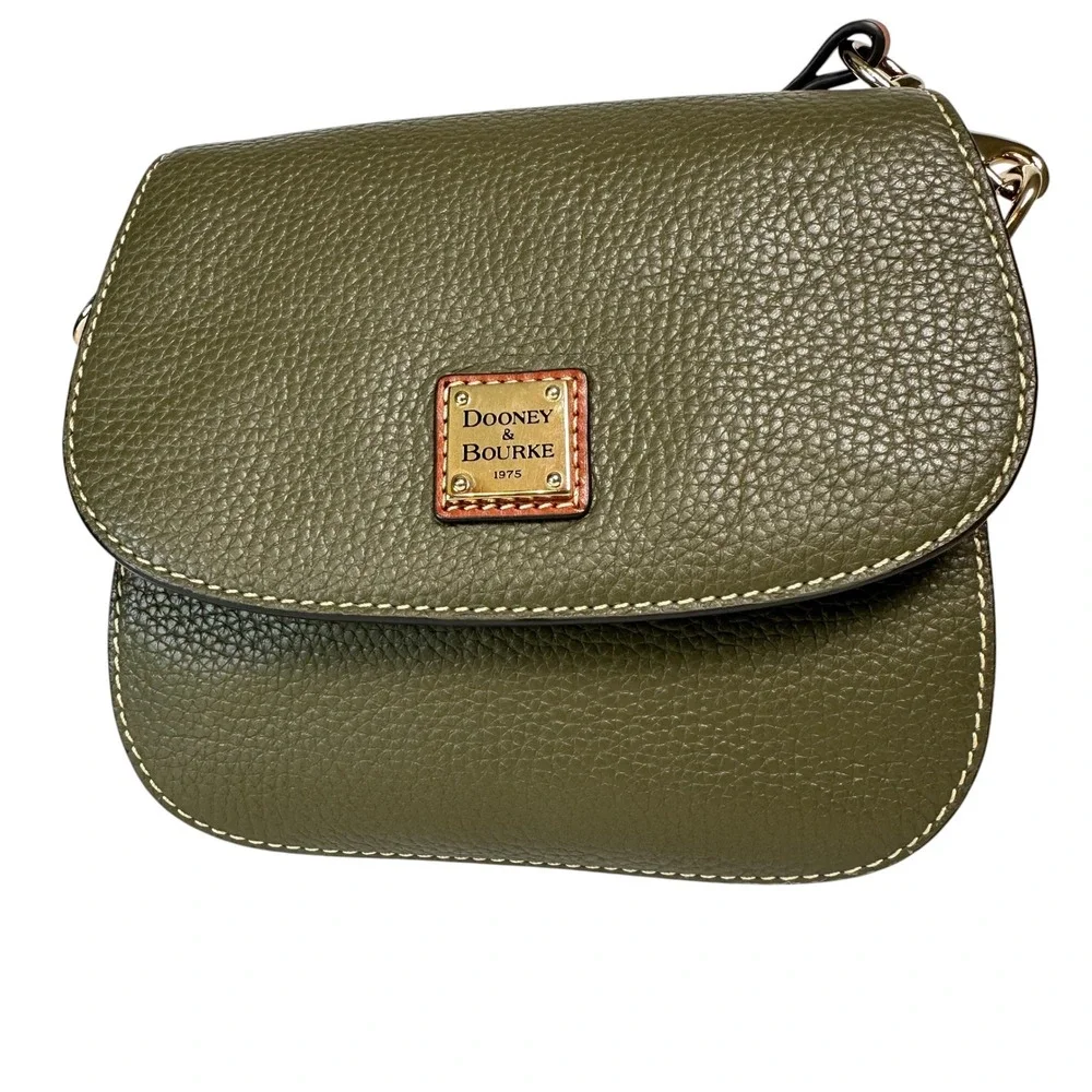 Dooney & Bourke Crossbody Bag Pebble Grain Small Kiley Olive Green OS Gorpcore